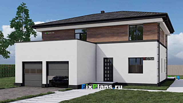 Двухэтажный дом F - 0764